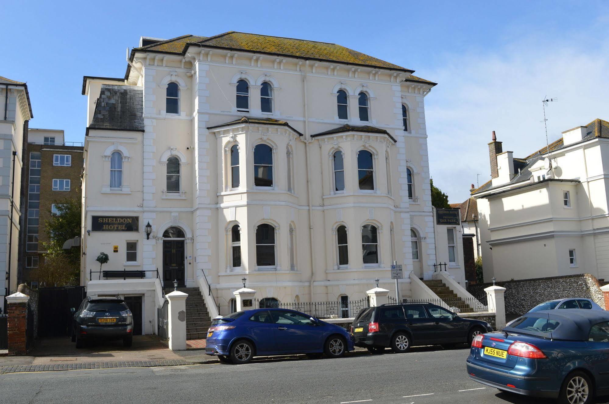 The Sheldon B&B - Free Private Parking Eastbourne Dış mekan fotoğraf
